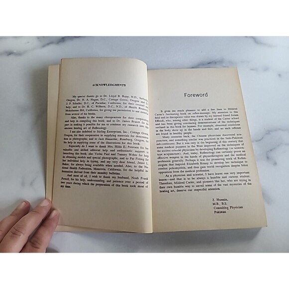 Hand Reflexology: Key To Perfect Health By Mildred Carter Paperback - Picture 4 of 10